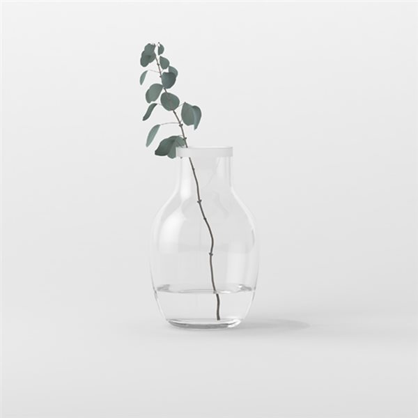 Vase glass 26 cm