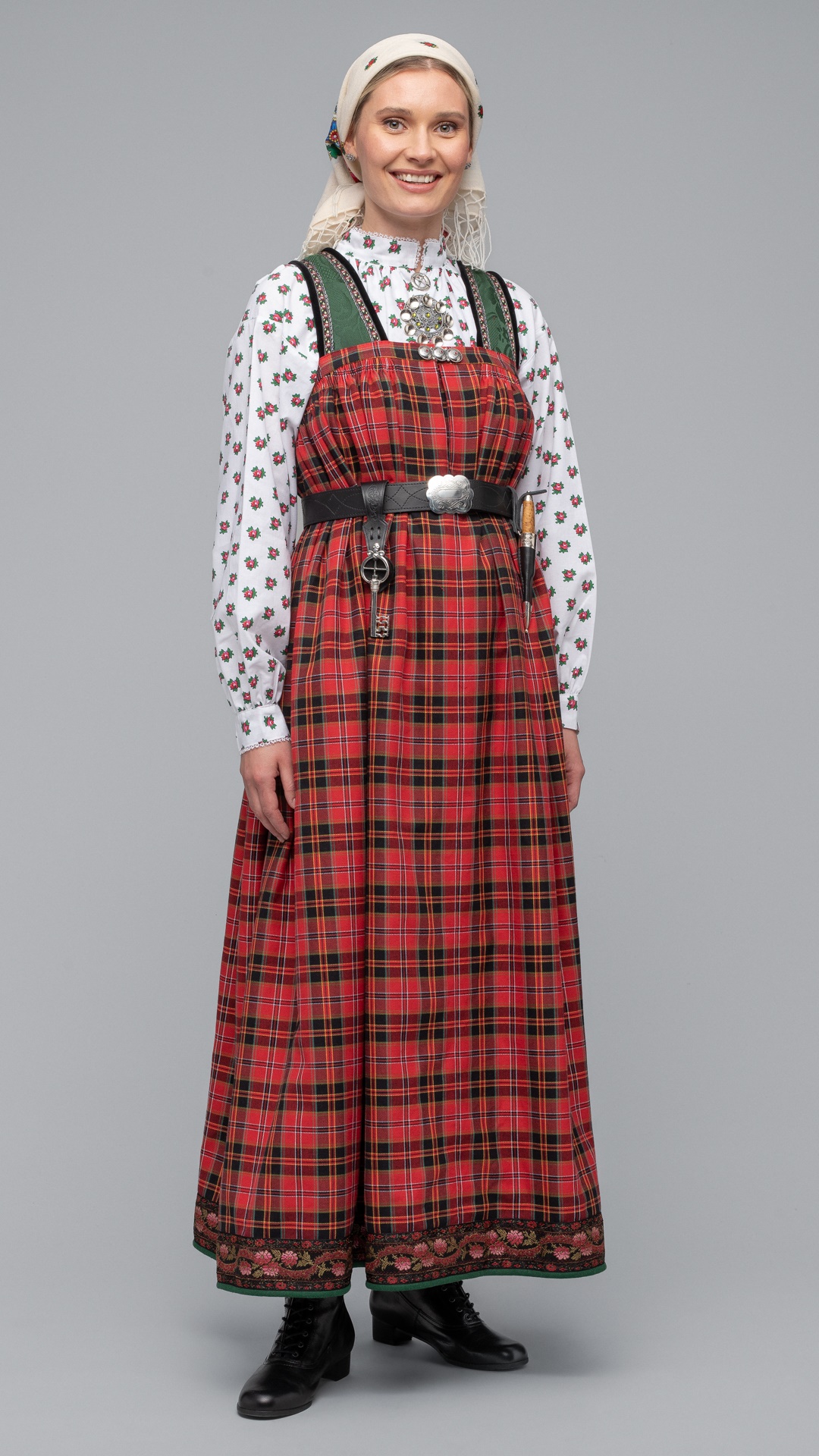 Bilde av Helgestakk rødrutete 