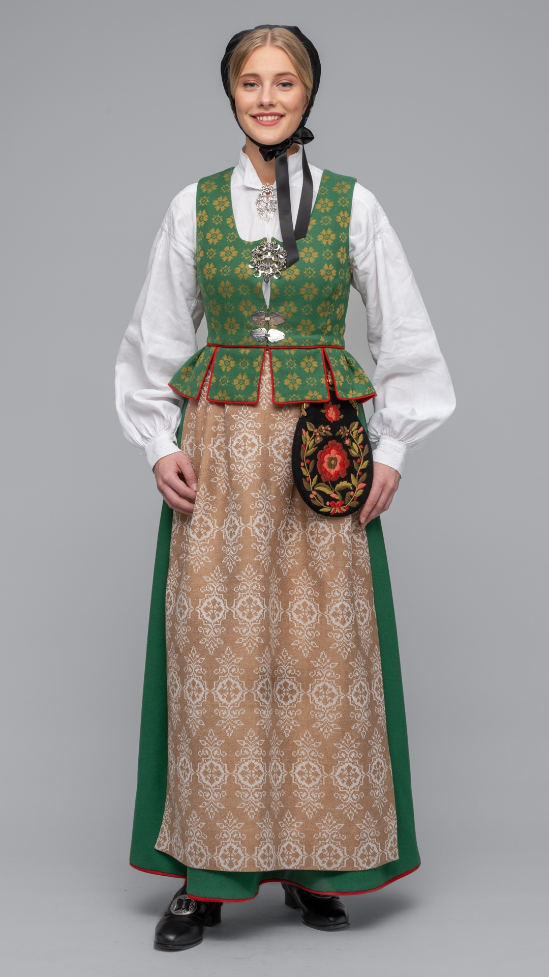 Bilde av  Grønn Trønderbunad gloria