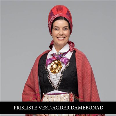 Prisliste bunadssølv dame