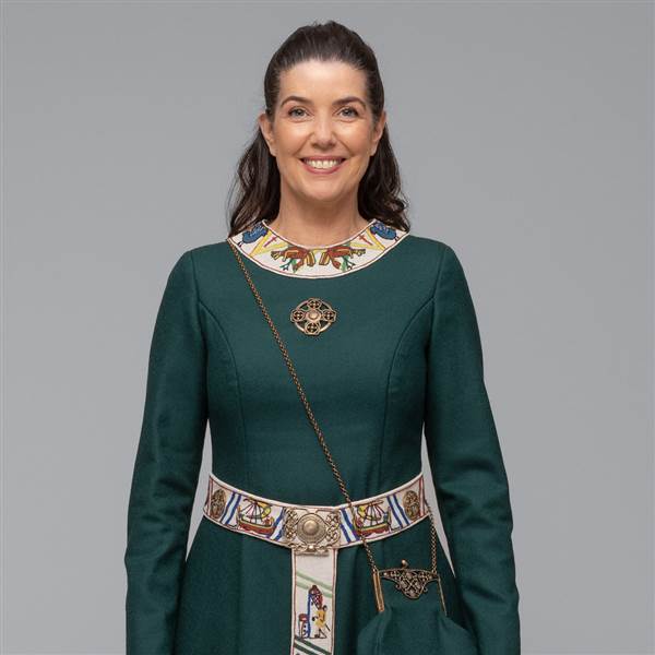 Alt. Vestfold Husflidslag kvinnebunand 1956 modell