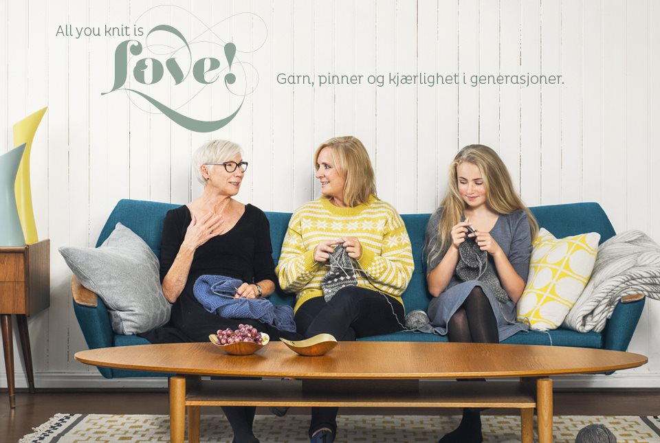 Bilde All you knit is love