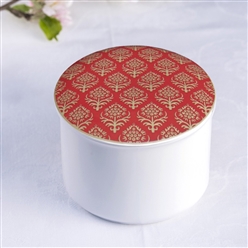 Bilde av Troms/Rød Brokade m/indre skrin