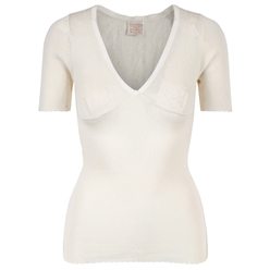 Bilde av Lace T-Top Champagne