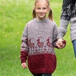 Bilde av Strikkepakke Geitestrikk Arne&Carlos 10-12 år
