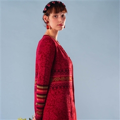 Bilde av Silkevei cardigan rød