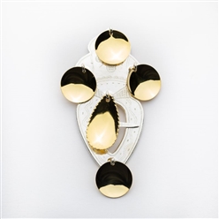 Bilde av HJERTESØLJE, STOR FORGYLTE LAUV