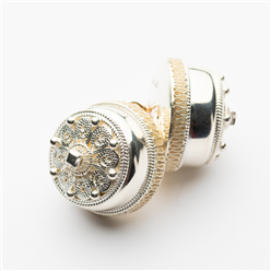 Bilde av Halsknapp, blank