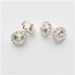 Bilde av MANSJETTKNAPPER, STORE BLANKE