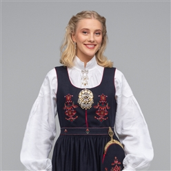 Bilde av Materialpakke Hjørundfjordbunad – KUN BUNAD