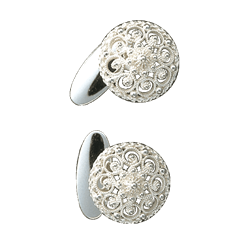 Bilde av Mansjettknappar, kvit