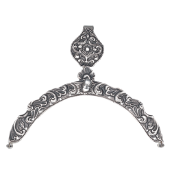 Bilde av Veskelås, forsølvet, oksidert 60