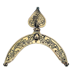 Bilde av Veskelås, messing, barnestørrelse