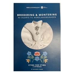 Bilde av Hefte brodering av skjorte til Nordlandsbunad