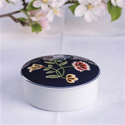 Bilde av Nordland blå lite smykkeskrin