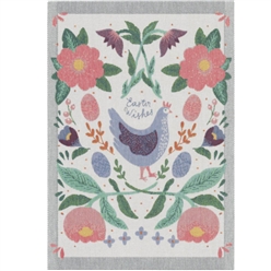 Bilde av EASTER CHICKEN håndkle 35x50 cm