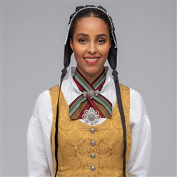 Bilde av MATERIALPAKKE HALSKRYSS TIL TROMSBUNADEN FOR KVINNER