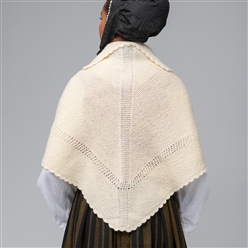 Bilde av STRIKKEPAKKE, SJAL TIL TROMSBUNADEN FOR KVINNER