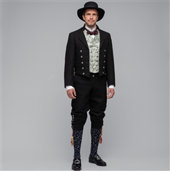 Bilde av MATERIALPAKKE JAKKE OG NIKKERS, MANNSBUNADEN FOR NORDLAND OG TROMS