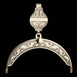 Bilde av Veskelås, messing