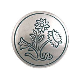 Bilde av Knapp Nordland 20 mm, oksidert