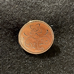 Bilde av BRONSEKNAPP stor