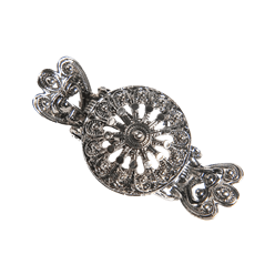 Bilde av Hårklype Oda stor, oksidert