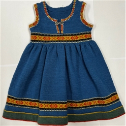 Bilde av STRIKKEPAKKE BUNADSKJOLE, VESTFOLD 1932, baby