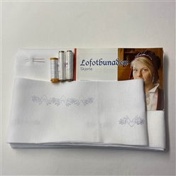 Bilde av Materialpakke skjorte til Lofotbunad