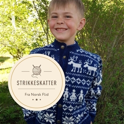 Bilde av Strikkeskatt nr. VH28 Selbujakke