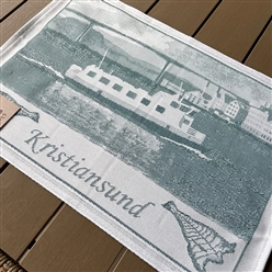 Bilde av Håndkle Kristiansund 38x48 cm