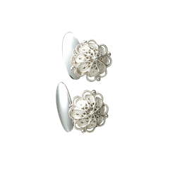 Bilde av Mansjettknappar, kvit