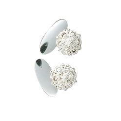 Bilde av Mansjettknappar, kvit