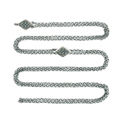 Bilde av Kjede 88 cm med krok til Beltestakk, oksidert