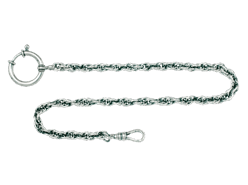 Bilde av Klokkekjede 35 cm cordel, oksidert