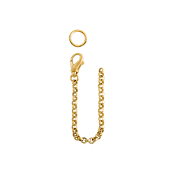Bilde av Sikringslenkje til veskelås, forgylt