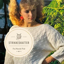 Bilde av Strikkeskatt genser med flettemønster nr. 506