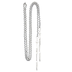 Bilde av Kjede Aust Agder 1,1 m med spyd 327400, kvit