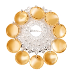 Bilde av Mellomstor Slangesølje m/løv 1103