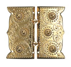 Bilde av Beltespenne med kruser og syhol, forgylt