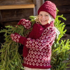 Bilde av Noor barnegenser strikkepakke