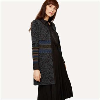 Bilde av Silkevei cardigan sort