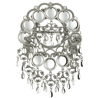 Bilde av Sølje med 16 mm trådkantlauv, oksidert