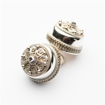 Bilde av HALSKNAPP, OKSIDERT