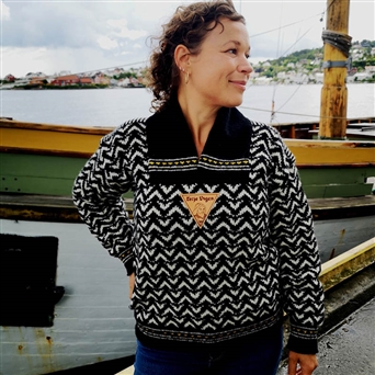 Bilde av Strikkepakke Terje Vigen, sort