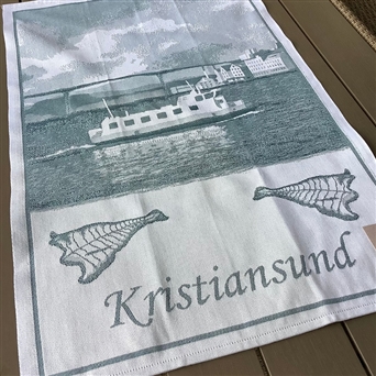 Bilde av Håndkle Kristiansund 48x70 cm