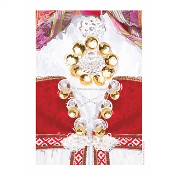 Bilde av Kort med motiv Åmli damebunad