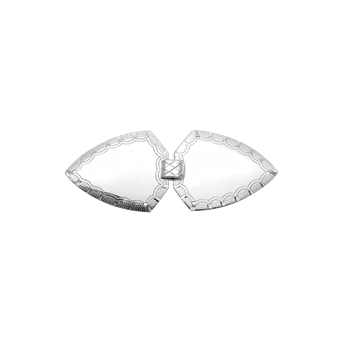 Bilde av Vestspenne gravert, kvit