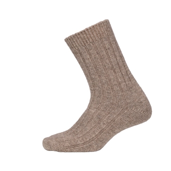 Bilde av Oims Merino Wool Sock - Natural Brown