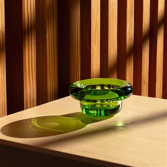 Bilde av Sirkel telysholder new leaf green